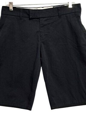 Y2K Volcom Shorts Womens Size 5 Black Polyester/Cotton Blend Casual Skater Stree